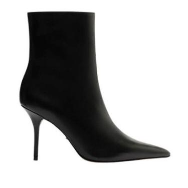 Imagem de Bota Arezzo Preto Salto Alto Fino Cano Curto-Feminino