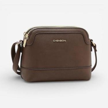 Imagem de Bolsa Feminina Chenson Transversal Marrom-Feminino