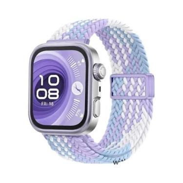 Imagem de Pulseira Magnética De Nylon Respirável Para Huawei Watch Fit 4/3 4 pro