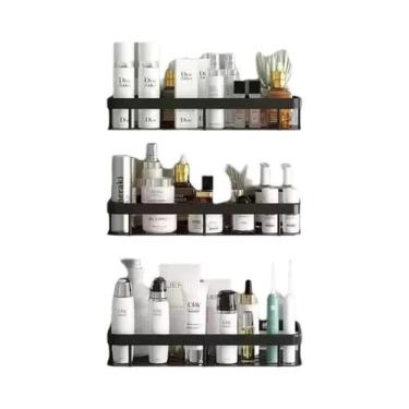 Imagem de Prateleira De Banheiro Em Liga De Alumínio Sem Furos 1/2/3 Peças, Supo