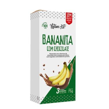 Imagem de Bananita - Bananinha Com Chocolate - Zero Açúcar Latam Fit-Unissex