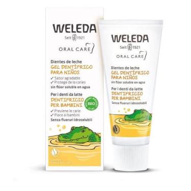 Imagem de Gel Dental Infantil Sem Fluor Calêndula 50ml Weleda