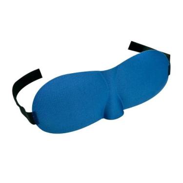 Imagem de Máscara de descanso e dormir de espuma - Interponte, Azul marinho