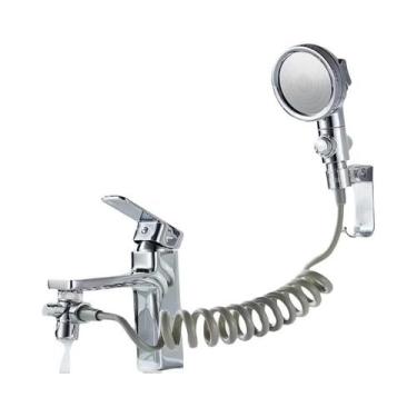 Imagem de Extensor De Torneira Portátil Para Aumento De Pressão Para Pia, Lavató