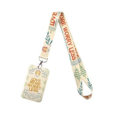 Imagem de Cordão De Pescoço Arco-Íris Para Chaveiro, Porta-Crachá, Acessórios Pa