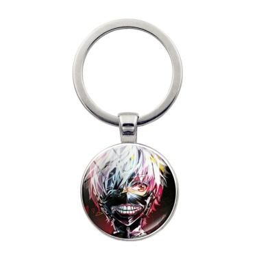 Imagem de Chaveiro Tokyo Ghoul Ken Kaneki, acessório com pingente de anime