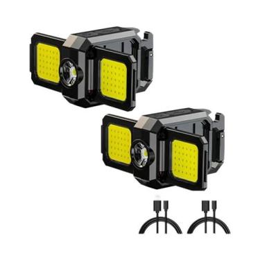 Imagem de Lanterna De Trabalho LED COB Recarregável, Mini Lanterna Portátil, À P