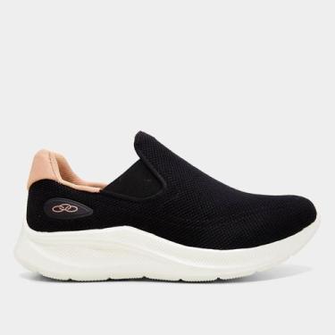 Imagem de Tênis Olympikus Flutua 2 Feminino, Preto, Bege, 37