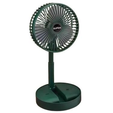 Imagem de Ventilador Mesa Portátil 5W USB Dobrável c/ Suporte Celular - Genérico