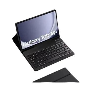 Imagem de Capa Com Teclado Destacável Para Samsung Galaxy Tab S9 FE 10.9 Polegad