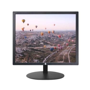 Imagem de Monitor LED 17 Polegadas 4 por 3 Tronos Preto VGA Com Áudio Bivolt 17T