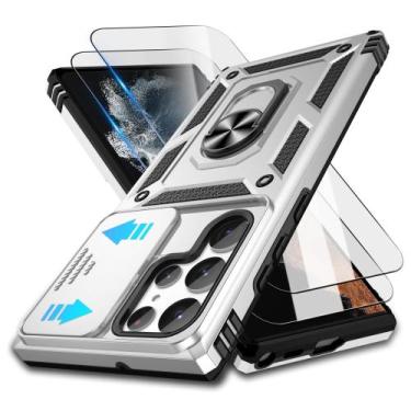 Imagem de Capa ATUMP para Samsung Galaxy S22 Ultra com Tampa para Lente da Câmer