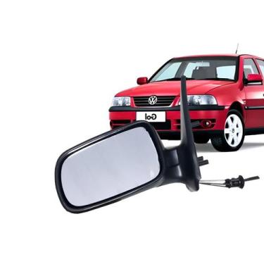 Imagem de Retrovisor Gol G3 G4 1999 a 2014 4 Portas Lado Esquerdo Com Controle -