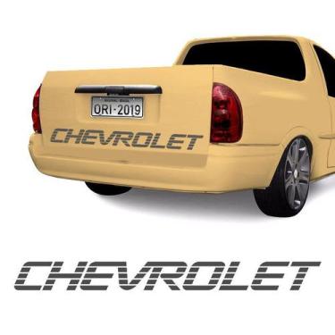 Imagem de Faixa Chevrolet Corsa Picape Pick-Up Tampa Traseira Grafite - SPORTINO