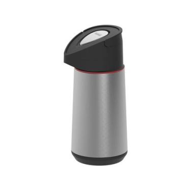 Imagem de Garrafa termica termolar 1l resistente - ampola de vidro, 2L, Prata e 