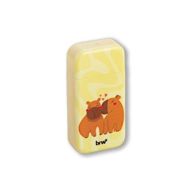 Imagem de Fita corretiva 5mm x 3m Capivara BRW Cor:Amarelo, Amarelo