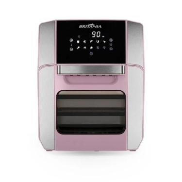 Imagem de Fritadeira Air Fryer Oven Britânia Rosa 12 Litros 1800w - 110V OU 220V