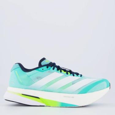 Imagem de Tênis Adidas Adizero Boston 13 Azul, 39