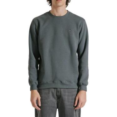 Imagem de Moletom Volcom Careca Single Stone WT24 Masculino Grafite, GG, Tundora