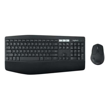 Imagem de Kit Teclado e Mouse Sem Fio Logitech MK850 Com Teclado Com Apoio Mouse