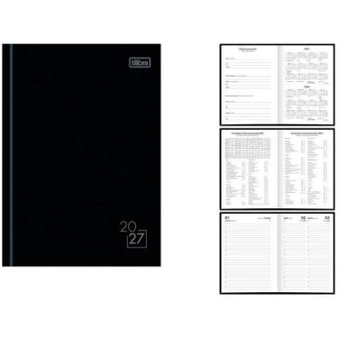 Imagem de Agenda 2026 Spice COST Preta 160F 145X205 PCT.C/04 - Tilibra