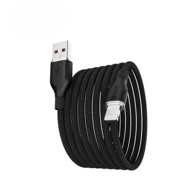Imagem de Cabo Premium - Curl Flow - Enrolamento Mágnetico - PRETO Tipo:C - HREB