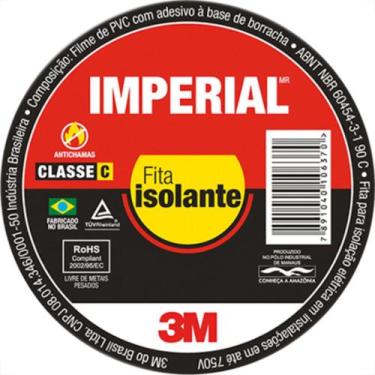 Imagem de Fita Isolante 3M Imperial 10 Mts - Kit C/10 Unidades
