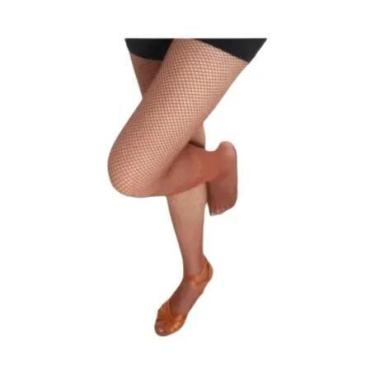 Imagem de Meias De Rede Elásticas Femininas Para Dança Latina, Vestidos De Salão