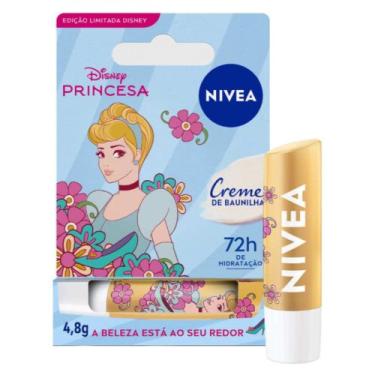 Imagem de Hidratante Labial Nivea Disney Cinderela Baunilha 4,8g