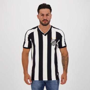 Imagem de Camisa Santos Retrô Campeão Brasileiro 2002 - Retromania, EG