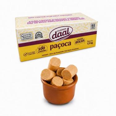 Imagem de Kit 300 Paçocas de rolha Daal embalada separadamente caixa, 300 unidad