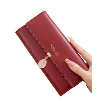 Imagem de Bolsa Feminina De Couro PU Para Primavera E Verão Com Pingente De Folh