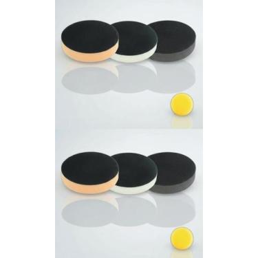 Imagem de Kit 4 Boinas Espuma 5" Corte Refino Lustro - Congratulations Store