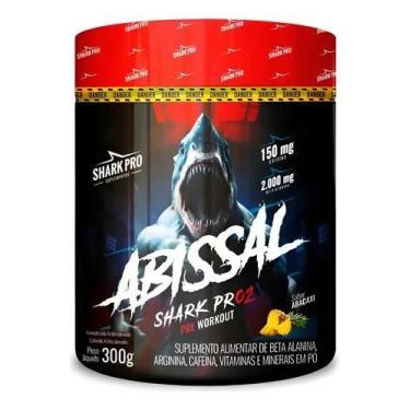 Imagem de Pré treino Abissal Shark Pro2 Sabor Abacaxi 300g - Shark Pro Suplement