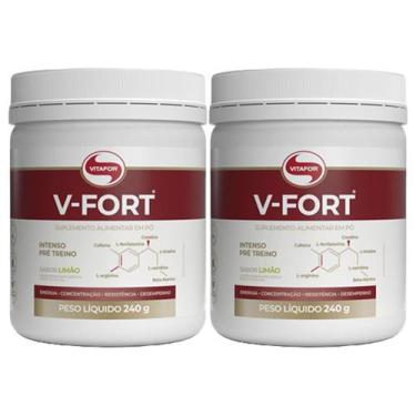Imagem de Kit 2X V-Fort - 240g Limão - Vitafor