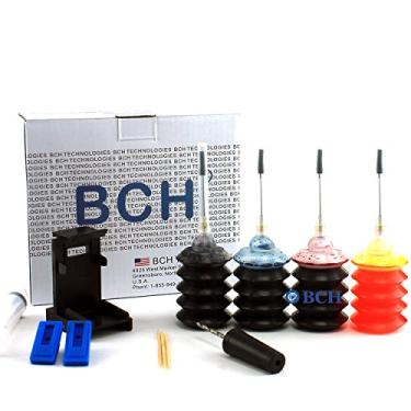 Imagem de BCH Kit de refil de tinta para impressoras HP Inkjet – Compatível com HP 60 61 62 63 64 65 67 901 902 910 950 952 962 e mais – Kit completo de refil DIY com ferramentas – Economize em tinta – Solução