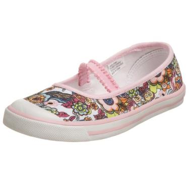 Imagem de UNIONBAY Tênis infantil Big Kid/Big Kid Flower Power, Multi, 1 Little Kid