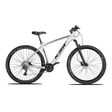 Imagem de Bicicleta Aro 29 KSW XLT 27v Hidráulico K7 e Trava Branco com Preto 17