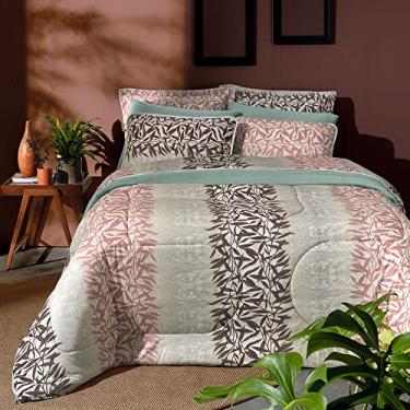 Imagem de Jogo de Cama Solteiro 3 Peças Estampado em Malha 100% Algodão Premium Trinado