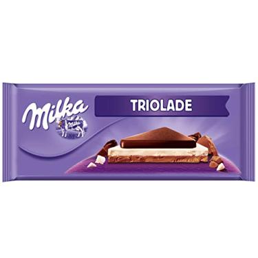 Imagem de Super Barra Milka MMMax Triolade 250g - Austria