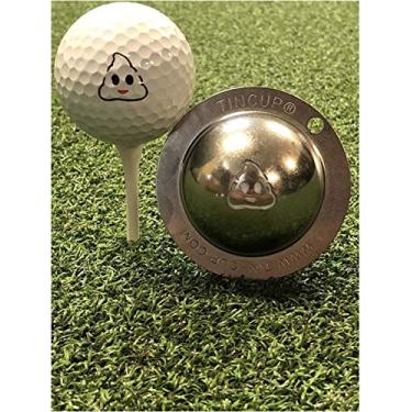 Imagem de Tin Cup Turd Head – Ferramenta de alinhamento de bola de golfe personalizada