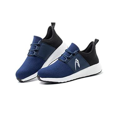 Imagem de Bestgift Sapatos de Segurança Masculinos Botas de Segurança Sapatos Masculinos Tênis com Biqueira de Aço Cinza 46.5