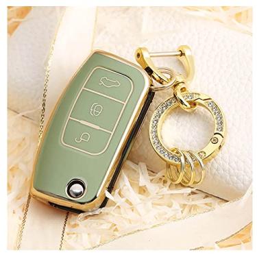 Imagem de Capa De Chave De Carro Tpu, Apto Para Ford Fiesta Focus 2 Ecosport Kuga Escape Falcon B-Max C-Max Eco Sport Galaxy