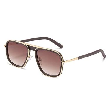 Imagem de Design Óculos de Sol Masculino Feminino Moda Armação Pesca Condução Óculos de Sol Masculino Óculos De Sol,C5 Marrom,China