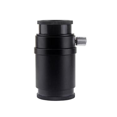 Imagem de Acessórios de microscópio digital portátil 0,3 x 0,5 x 1/2 1/3 1x adaptador de lente de montagem C para microscópio estéreo trinocular focal semelhante acessórios de microscópio (cor: 1 x tubo)