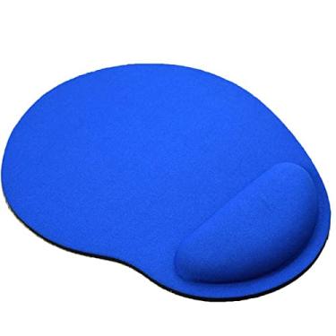 Imagem de Pulseira Gaming Mouse Pad Suporte de Pulso Mouse Pad Gamer Acessórios para Jogos Para Computador Mão Protetor de Pulso Mouse Pad, Azul Escuro, 1 peça