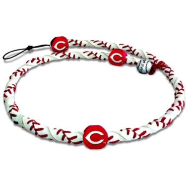 Imagem de GameWear Cincinnati Reds Bracelete clássico de beisebol corda congelada