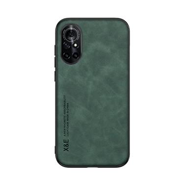 Imagem de Kepuch Silklike Capa para Huawei Nova 8 - Case Placa de Metal Embutida para Huawei Nova 8 - Verde