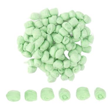 Imagem de Pssopp Bolas de algodão quentes para hamster para hamster, bola de algodão para hamster, para hamster, sírio, chinchila (fragrância de outono verde)