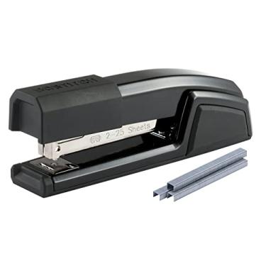 Imagem de Bostitch Grampeador Office Epic Metal 3 em 1, capacidade para 25 folhas, inclui 210 grampos no compartimento de armazenamento de grampos e removedor integrado,